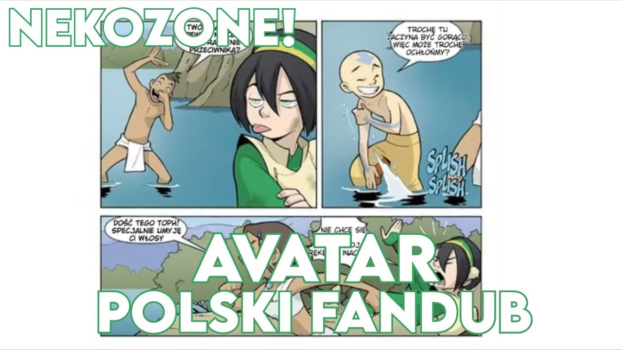 ATLA: Gaang nad jeziorem, komiks, POLSKI FANDUB