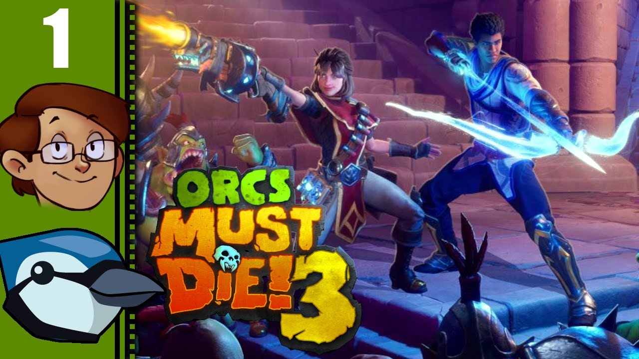 Let's Play Orcs Must Die! 3 Co-op Part 1 - Freshly Escaped From Google Stadia Prison