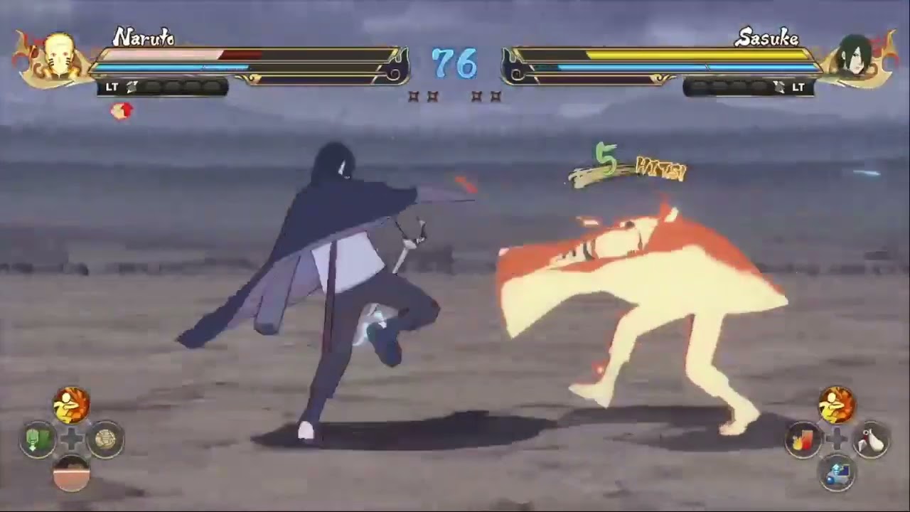 'Baryon Mode' Naruto vs. 'Shadow Hokage' Sasuke NARUTO X BORUTO Ultimate Ninja STORM CONNECTIONS