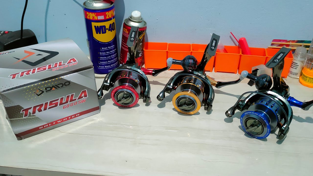 UNBOXING REEL DAIDO TRISULA SW