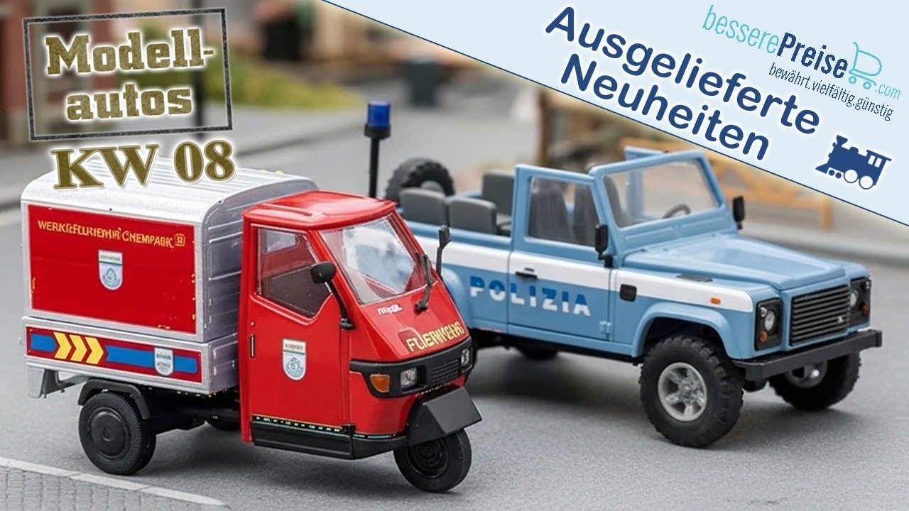 Eingetroffene Modellauto Neuheiten | KW 08 2026
