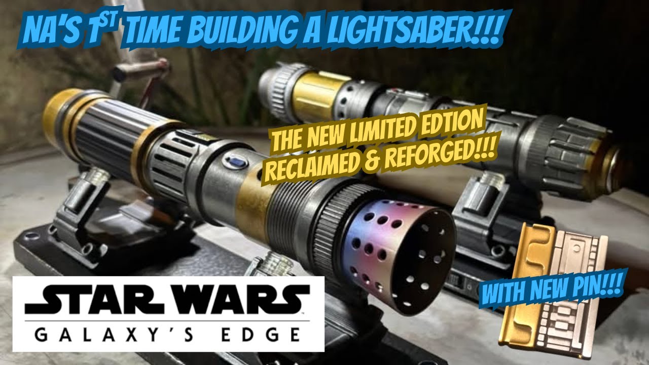 Na's 1st Time Building a Lightsaber | Savi's Workshop Star Wars Galaxy's Edge | Reclaimed & Reforged