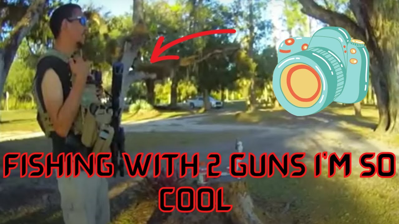 Frauditor Goes Fishing With His Guns !