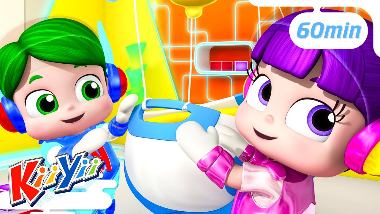 New Baby Brother And Sister Song  + More | Best of KiiYii Songs | ABC and 123 | Nursery Rhymes