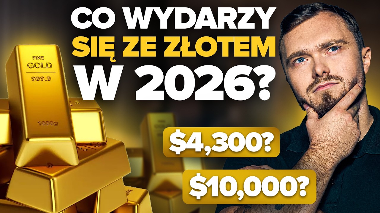 Złoto po 5 600 USD to był sufit? Banki mówią 4 300… albo nawet 10 000!