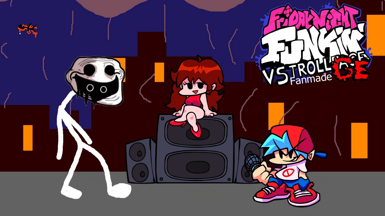 VS Trollge/Trollface Week 2 Fanmade + Secret Song - Friday Night Funkin Mod