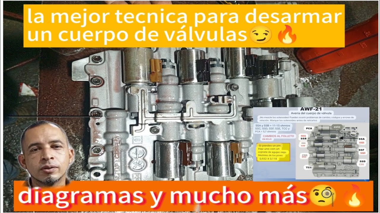 la mejor TECNICA para desarmar cuerpo de válvulas que aun NO conocemos 😏 mazda CX7, 6 y ford fusión
