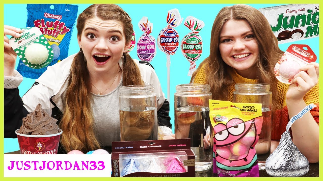 Bath Bomb Challenge - Candy Companies Bath Bombs / JustJordan33