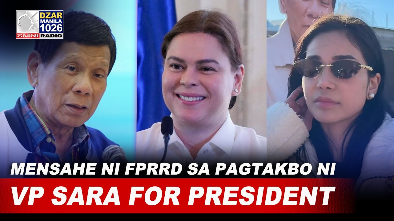 Kitty Duterte, binahagi ang mensahe ni FPRRD sa pagtakbo ni Sara Duterte sa 2028 bilang presidente
