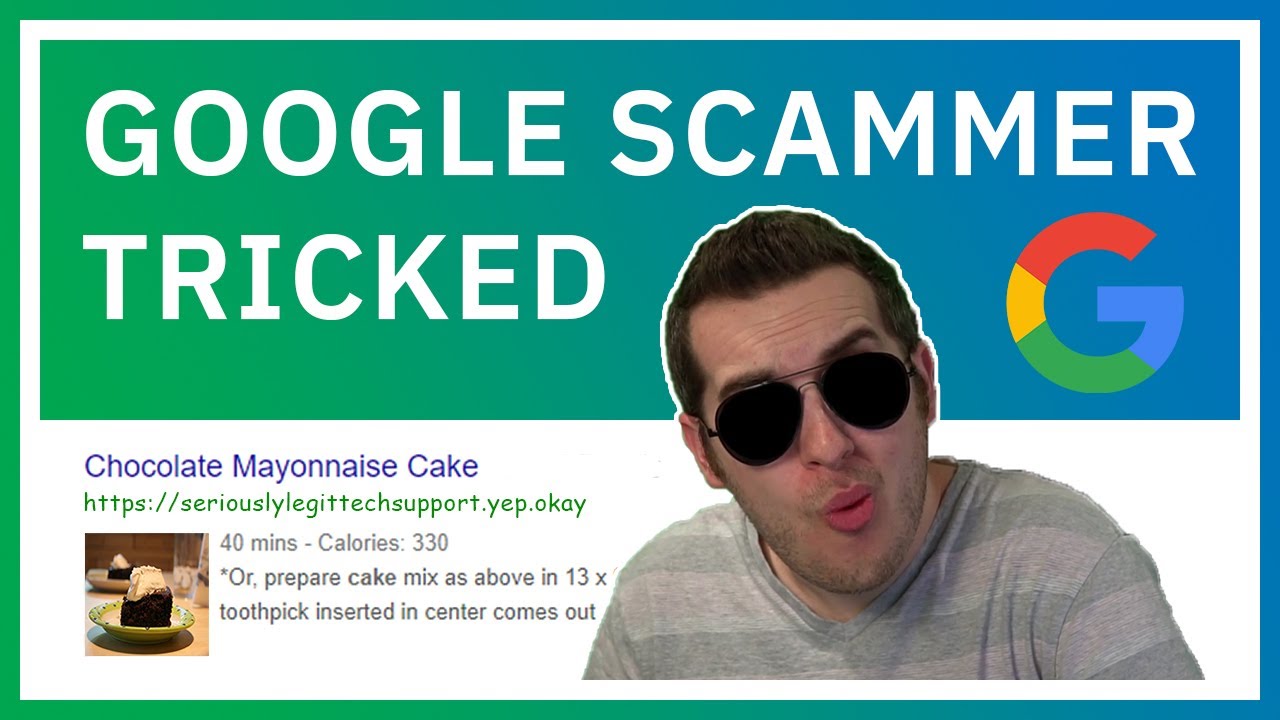 What Happens When You Trick Google Scammers