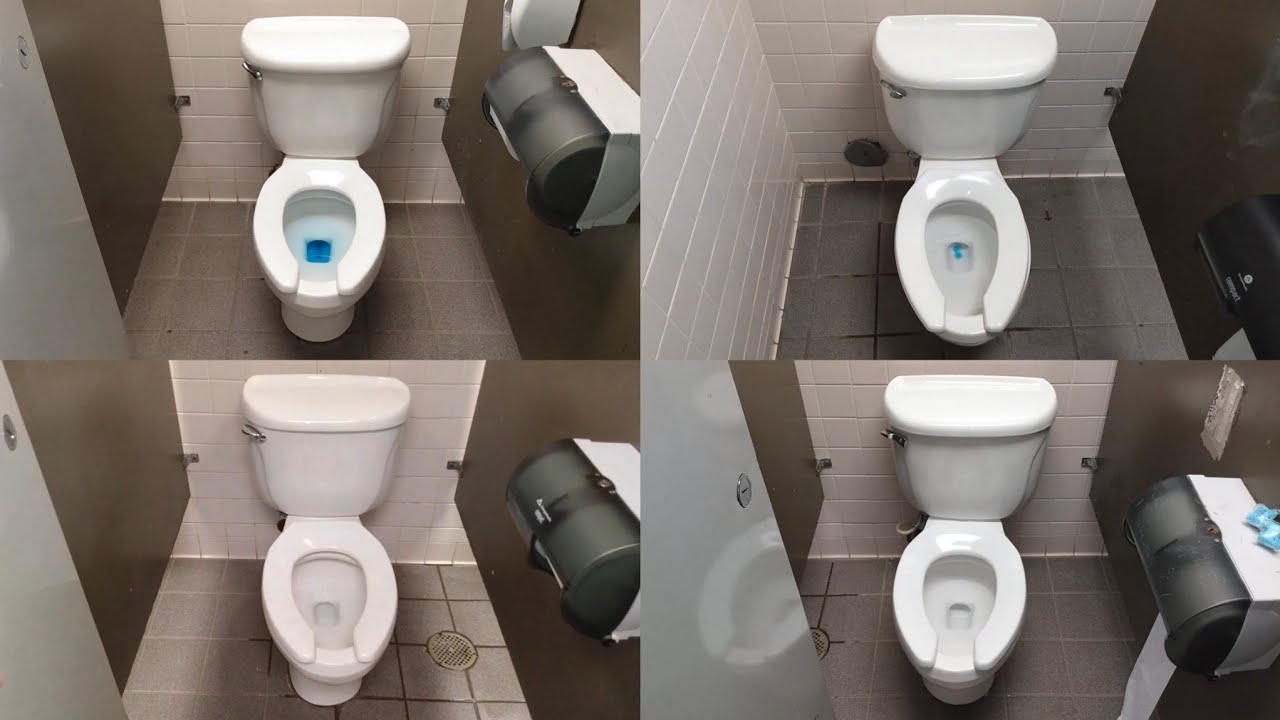 Four 1999 American Standard Cadet Toilets