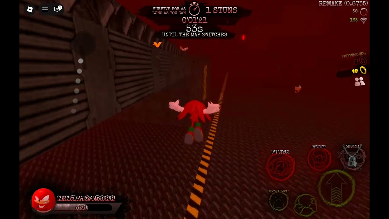 Playing specter fades