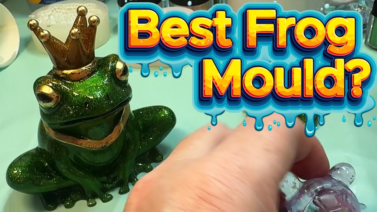 Making a Magical Frog With Epoxy Resin & Chrome Powders | beginner Friendly | 664