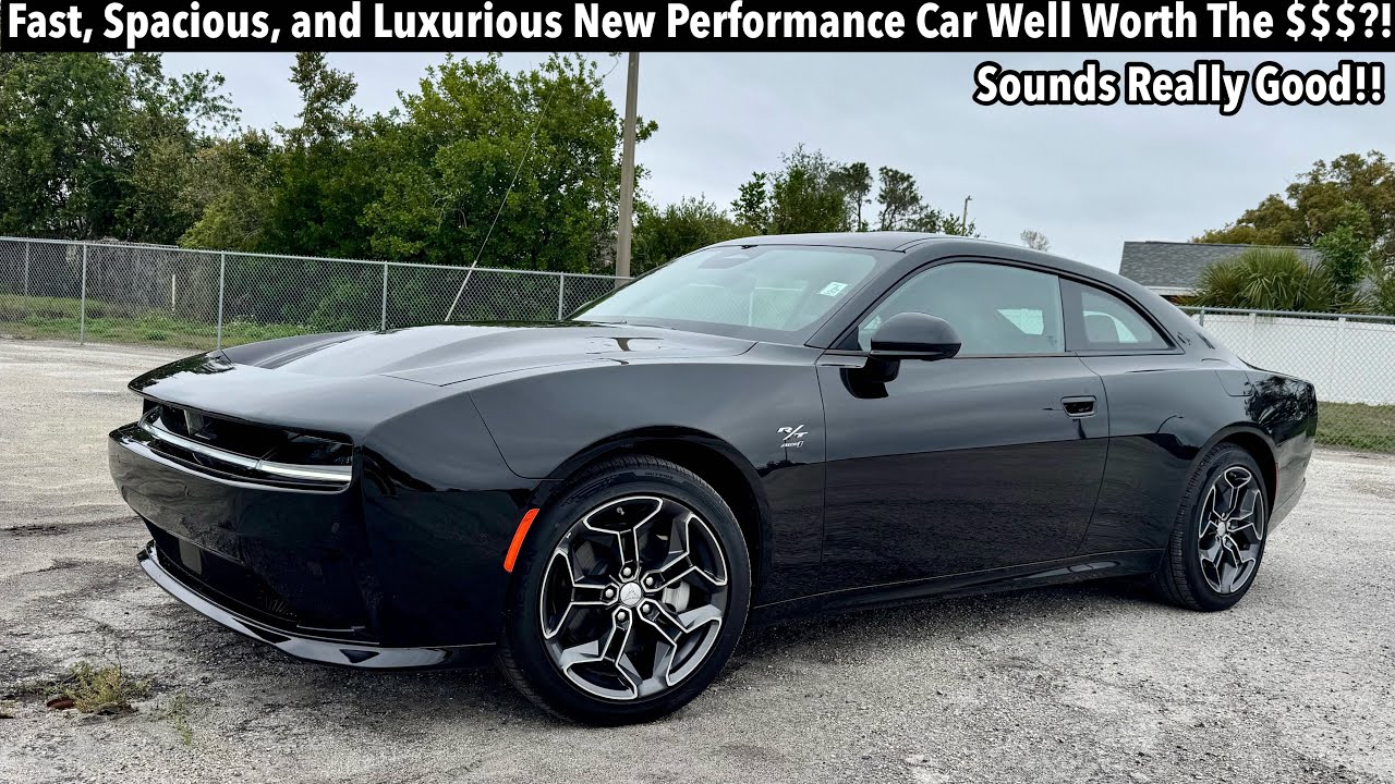 2025 Dodge Charger Daytona R/T Plus: TEST DRIVE+FULL REVIEW