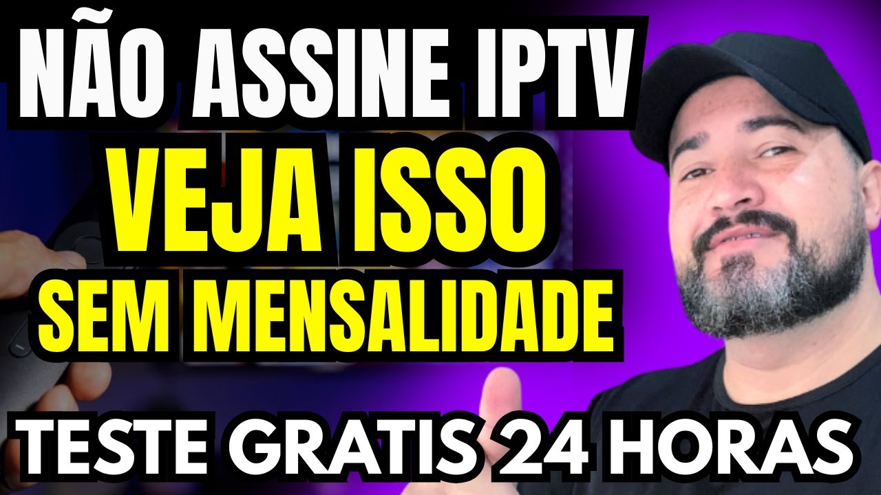 🚨 IPTV COM TESTE GRATIS 24 HORAS - ESSA &Eacute; A MELHOR LISTA IPTV 2026 - MELHOR IPTV 2026