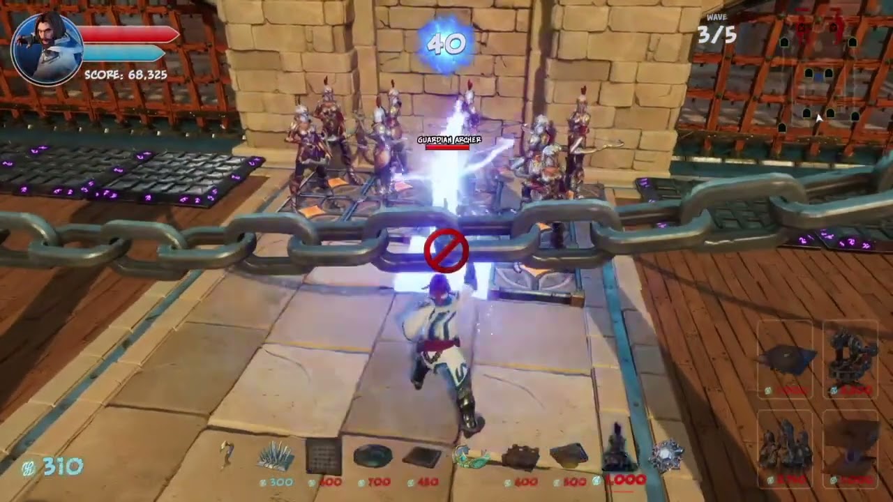 Orc must Die 3 - Front Lawn - War Mage Perfect