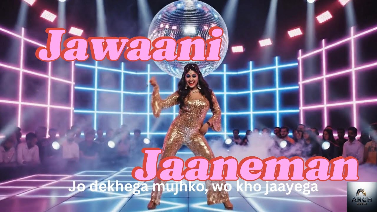 Jawaani Jaaneman | Lyrical Video | Asha Bhosle | Bappi Lahiri | 80s Bollywood Disco| New Song