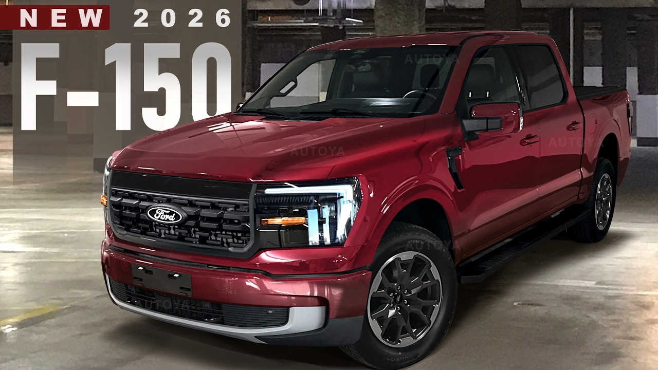 New 2026 Ford F-150 - NEXT GENERATION P736 or 2nd FACELIFT: Interior & Exterior Preview