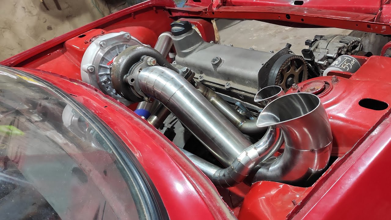 INSTALACION DE TURBO Y WASTEGATE A FIAT 128 2.0T 🚀