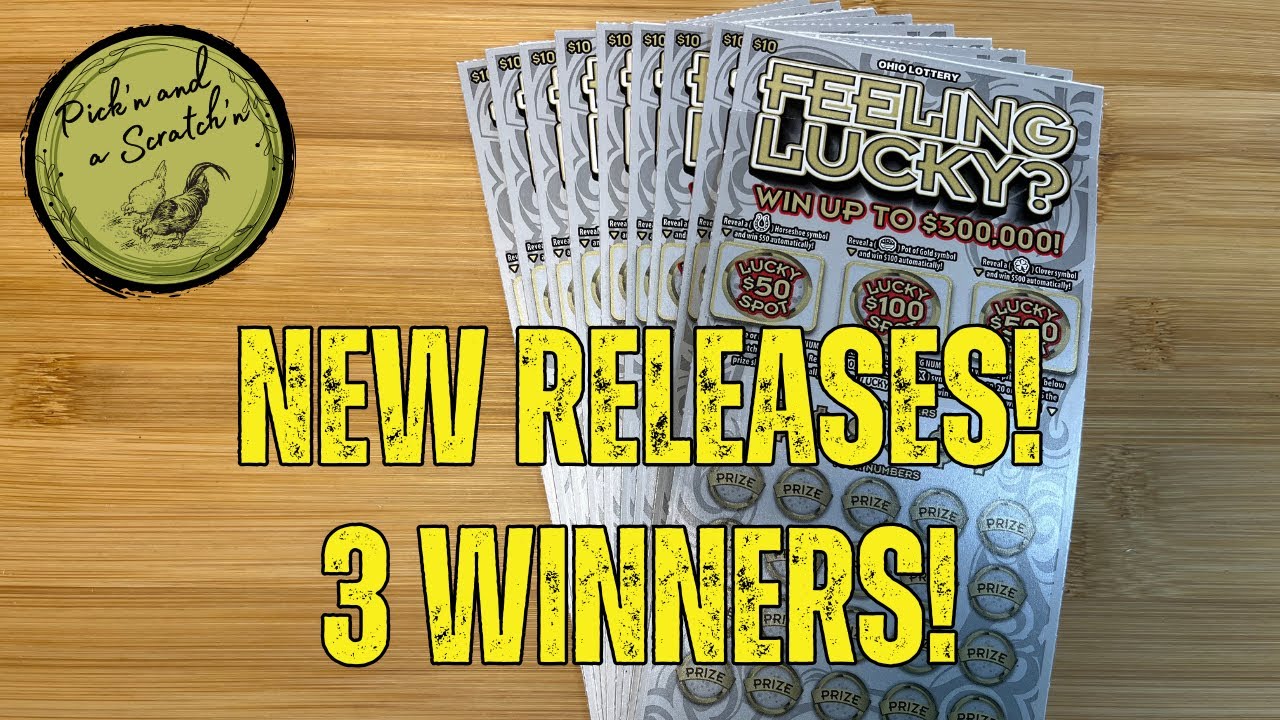 New Releases! 3 WINNERS! Ohio Lottery Scratch Off Ticket Feeling Lucky?