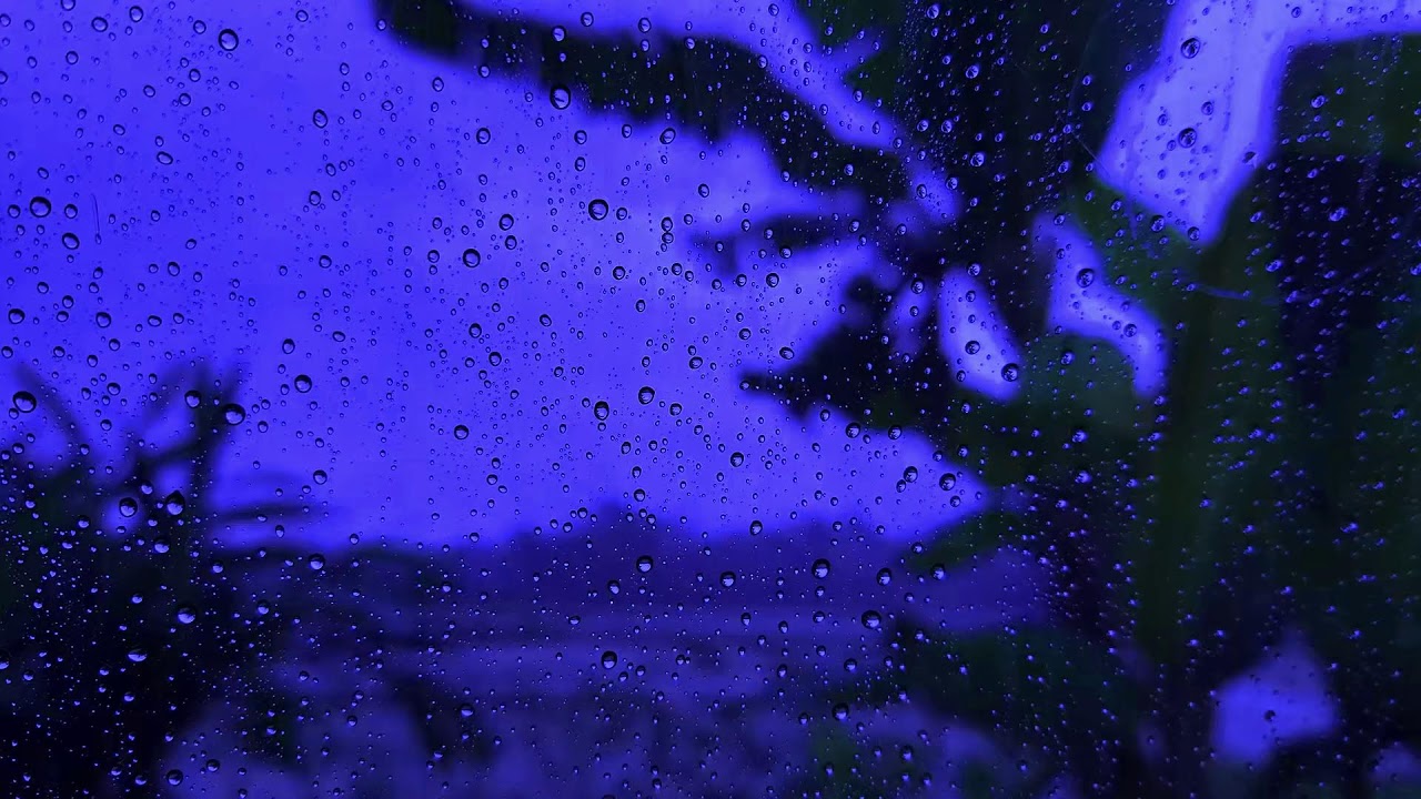 Rain Sound On Window - Pure White Noise for Natural Deep Sleep Inducing, Relaxation or Study