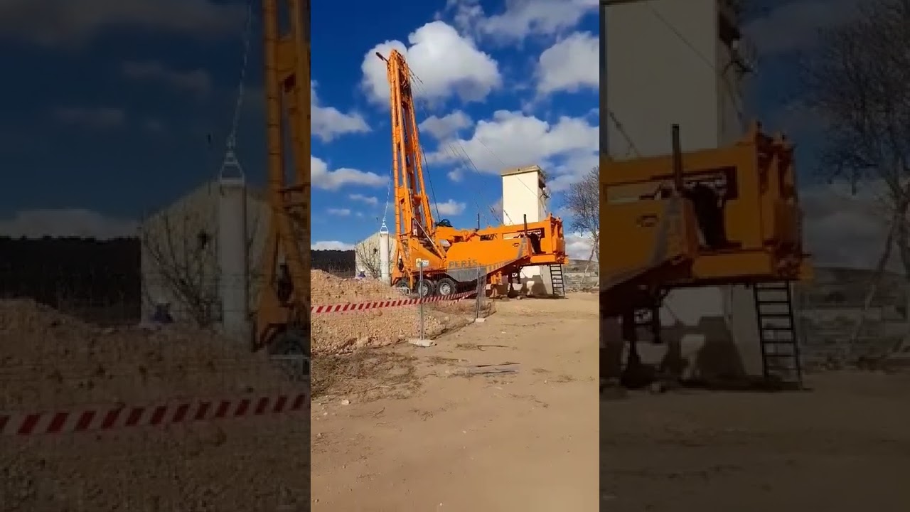 Perforación a Percusión para pozo de agua.