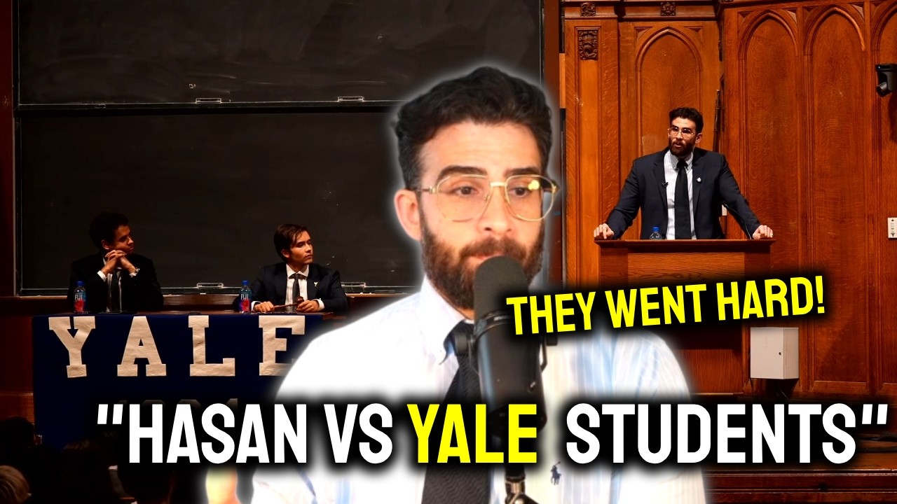 Hasan Abi's Incredible Speech and His Amazing Debate with Yale Students