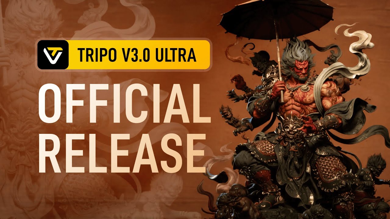 Tripo v3.0 ULTRA is officially ON