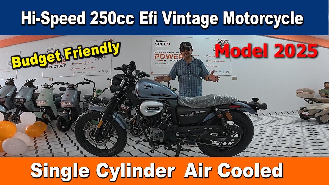 Hi Speed 250cc Efi Vintage Motorcycle Review