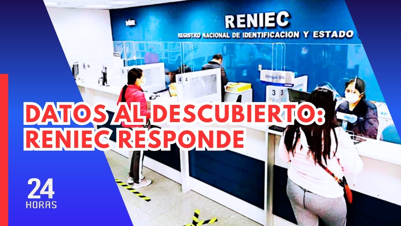 Reniec asegura que cumpli&oacute; ley electoral vigente tras publicar padr&oacute;n inicial