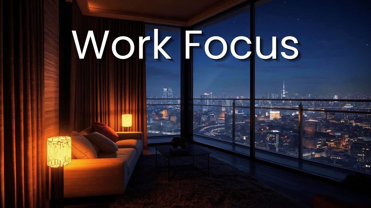 City Skyline – Chill Focus Work Music