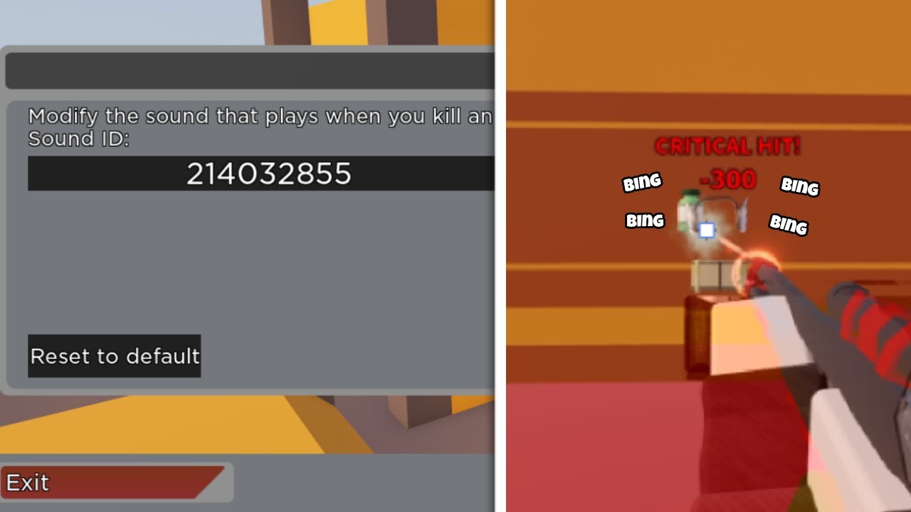 How To Get Custom Hit Sound In Roblox Arsenal
