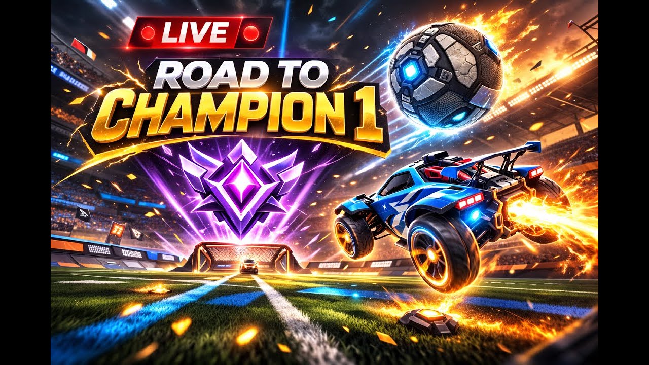 live rocket league road to champion