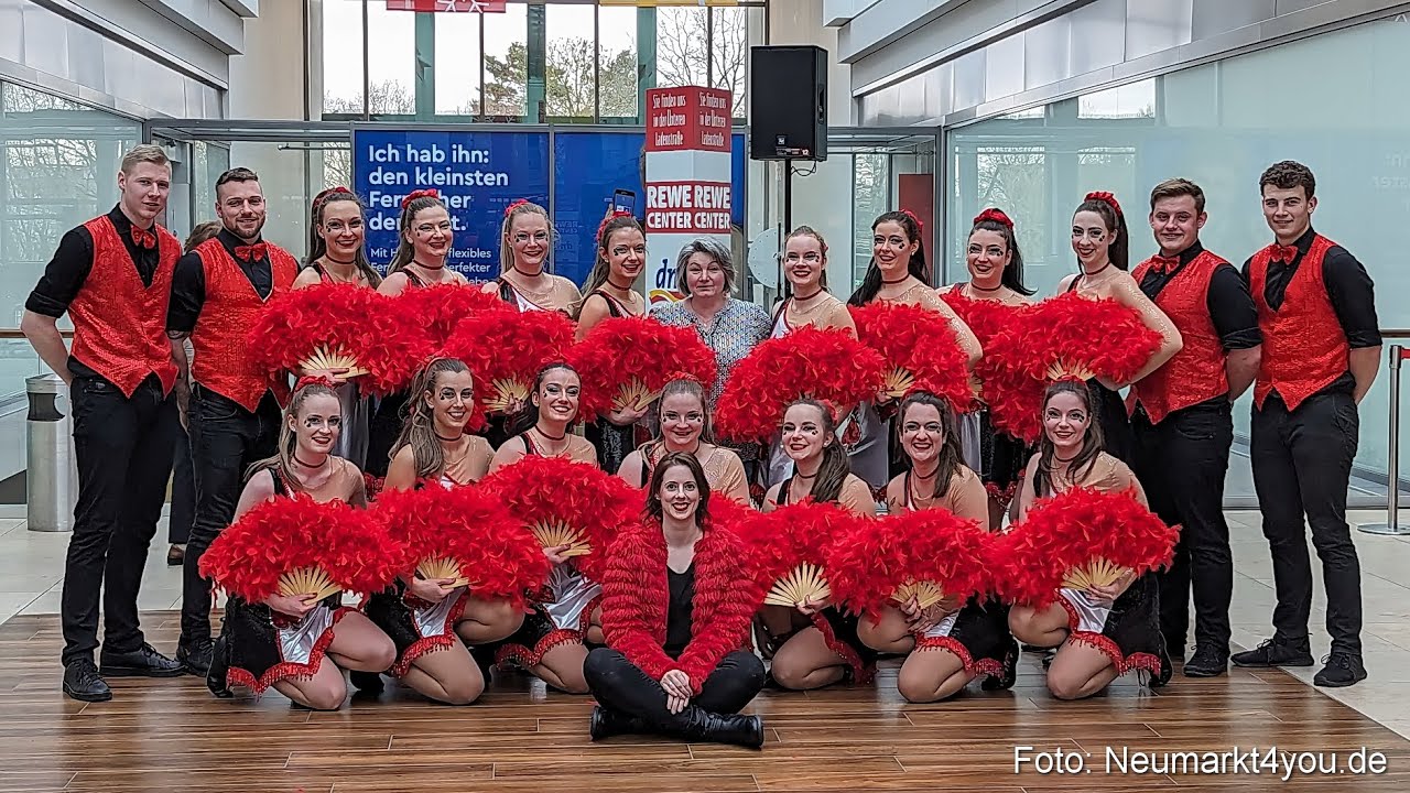 Managas Showtanzgruppe Burggriesbach mit „Viva Las Vegas“