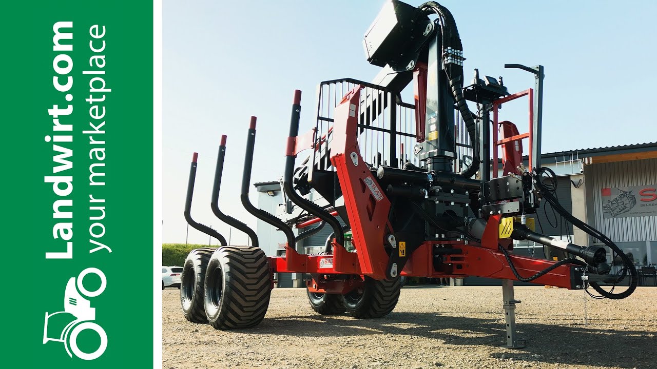Farmi FT12 Rückewagen – Power & Präzision im Forst | landwirt.com