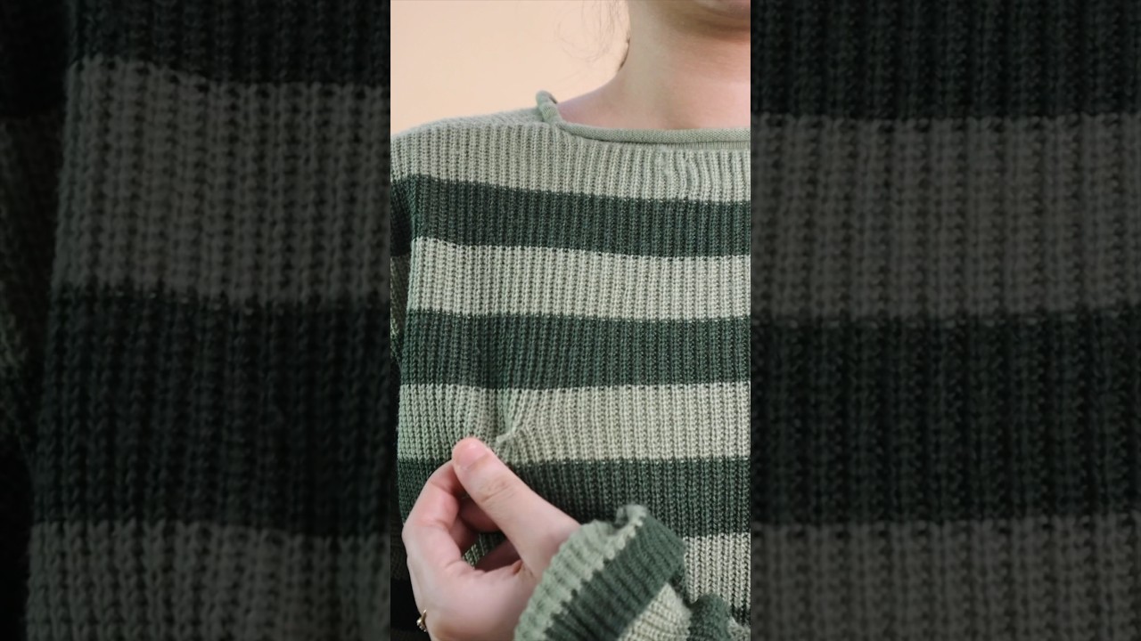 Hack to fix pulled thread from Sweater