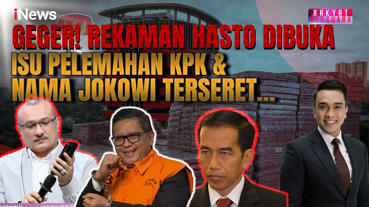 Ferdinand Bocorkan Rekaman Hasto Soal Tujuan Pelemahan KPK di Era Jokowi: Muluskan Anak Jadi Pejabat