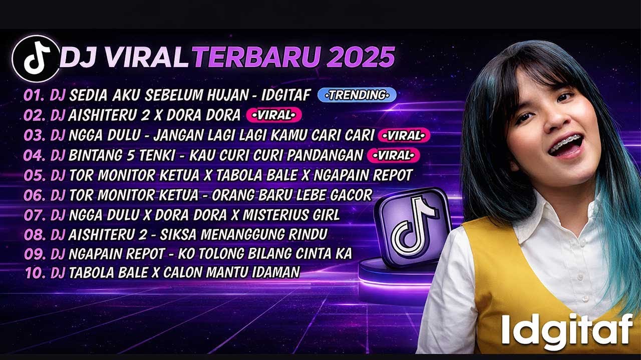 LAGI VIRAL!!! DJ SEDIA AKU SEBELUM HUJAN - IDGITAF