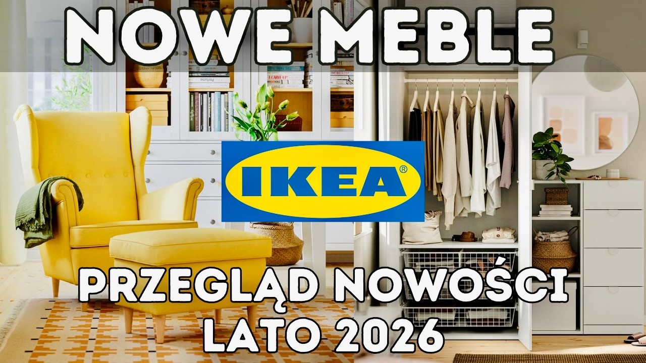 NOWE MEBLE IKEA 2026 - Idealne meble do małego mieszkania! 🛋️