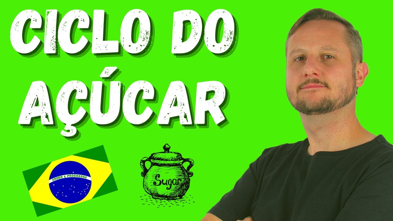 Ciclo do A&ccedil;&uacute;car - Hist&oacute;ria do Brasil Col&ocirc;nia