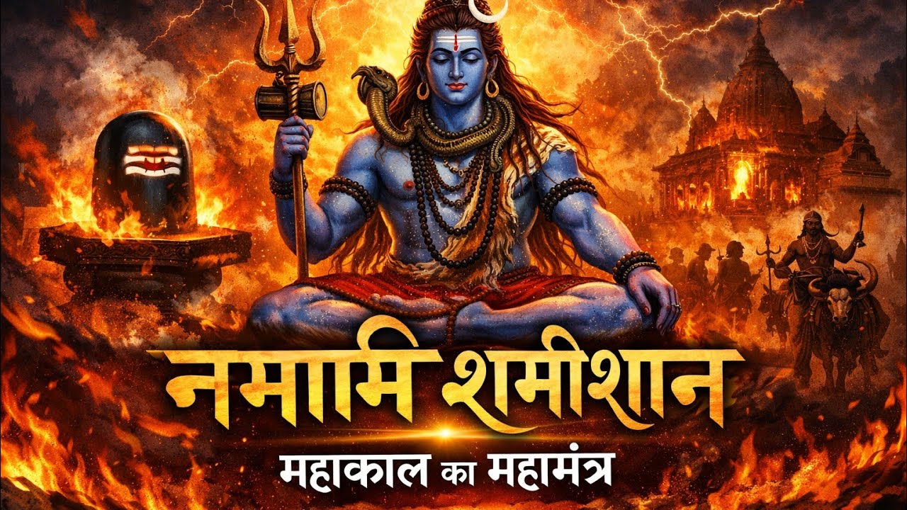 नमामीशमीशान निर्वाणरूपं | Namami Shamisham Nirwarnupam #shiv #namamishamishan #bholenath #hindugod 