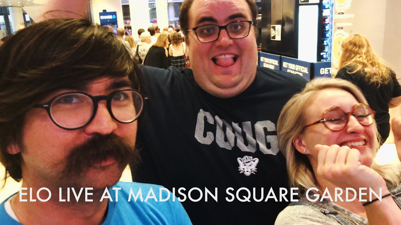 We saw ELO at Madison Square Garden.  vlog