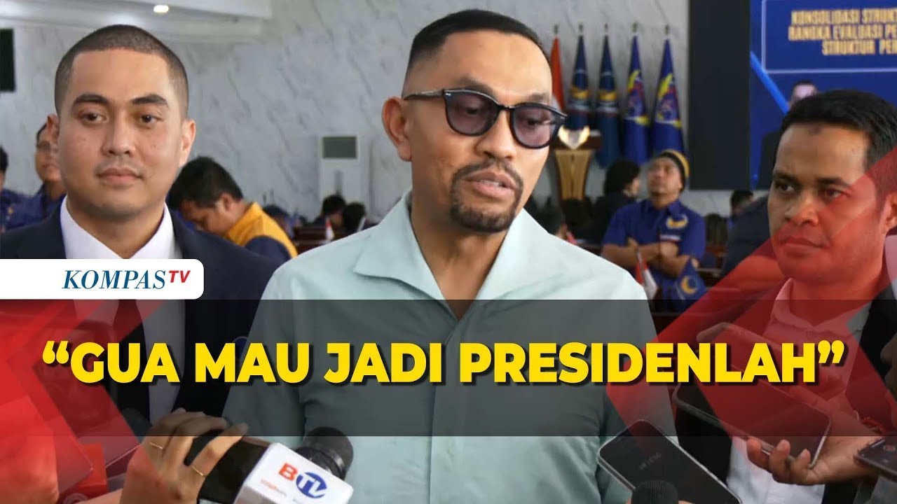 Jawab Sahroni Ketika Ditanya Menjadi Calon Gubernur: Gua Mau Jadi Presiden!