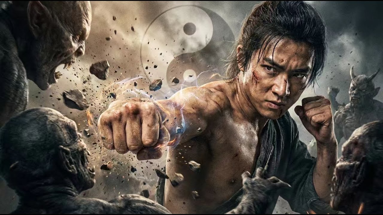 Zhang Sanfeng's punches delivered a brutal, bone-crushing blow to the demon army!#kungfu #2026