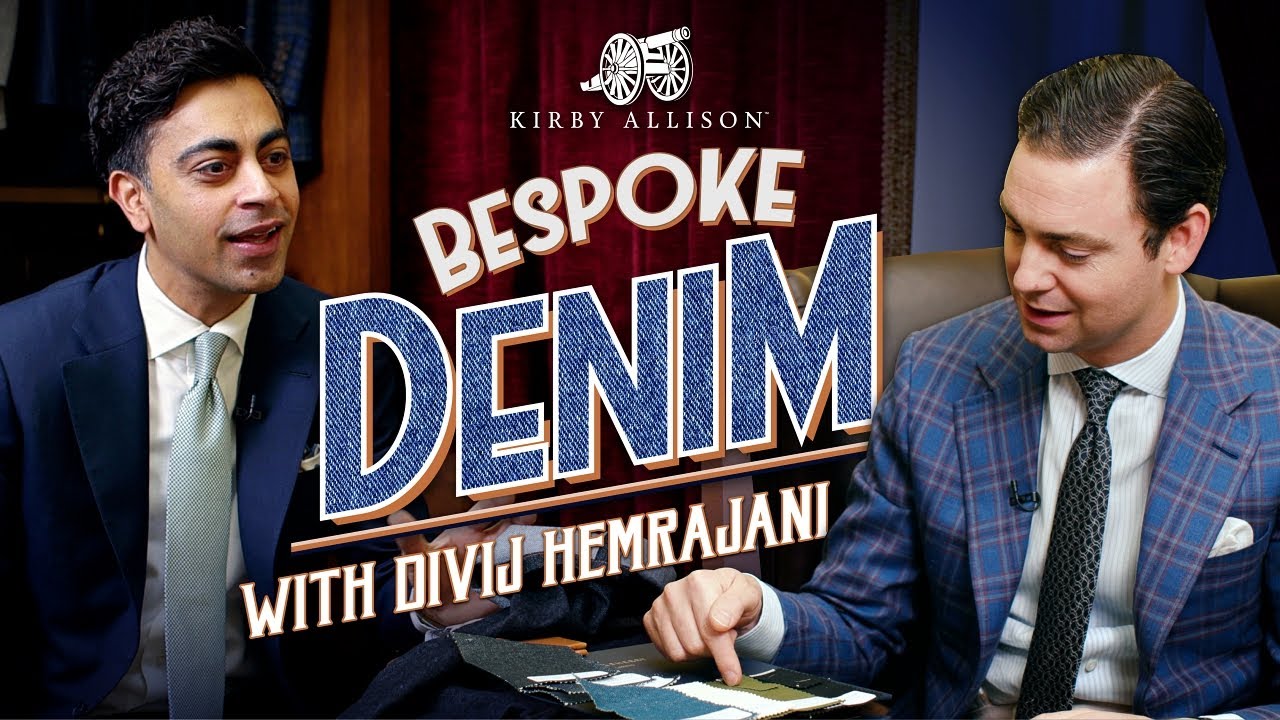 Incredible Custom Made Denim Trousers | Divij Bespoke