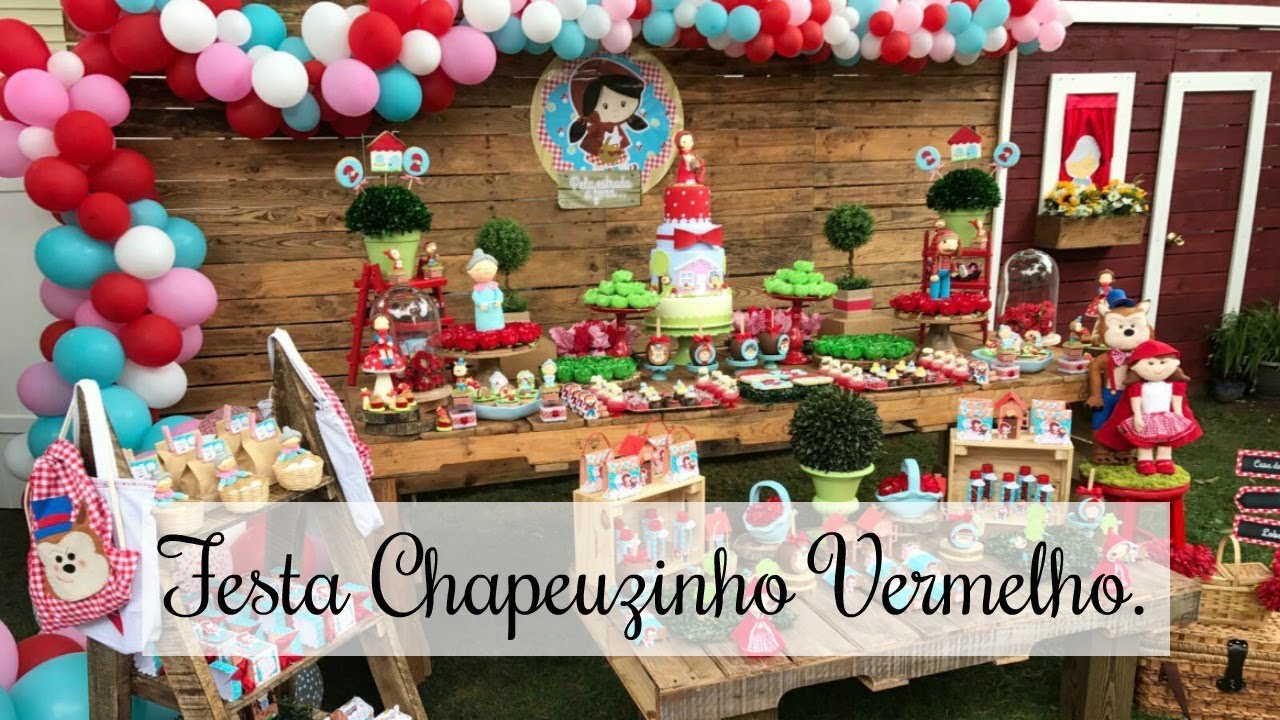 FESTA CHAPEUZINHO VERMELHO - #EstherFez2