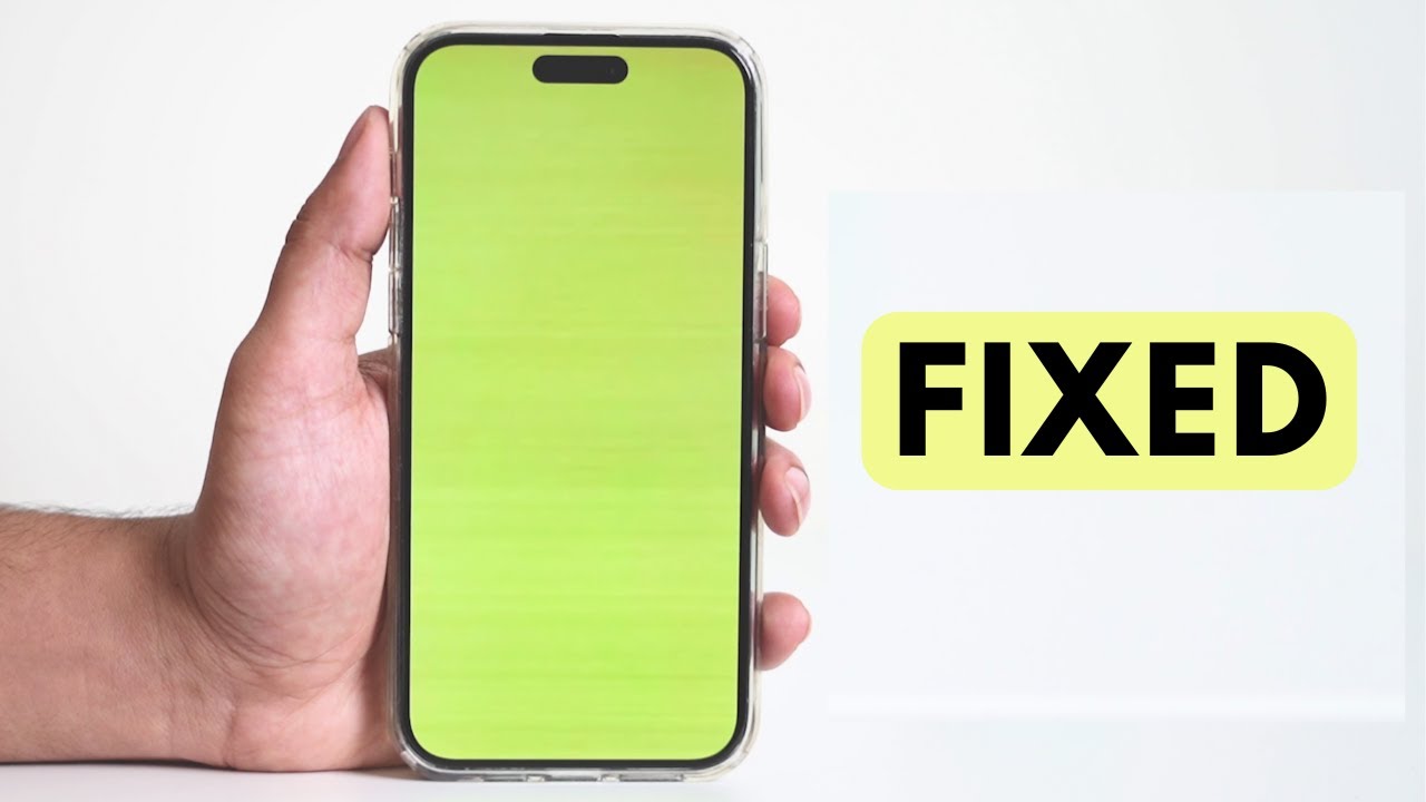 Как исправить проблему желтого экрана на iPhone &mdash; простое решение