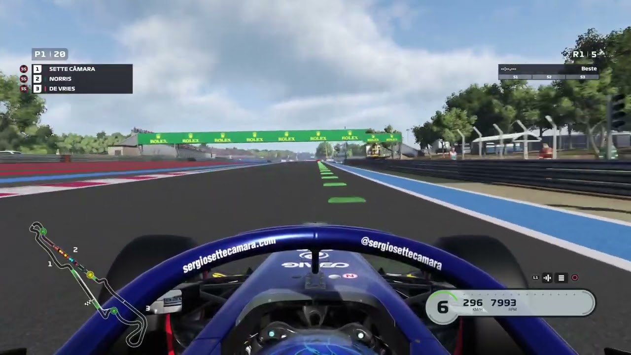 F1 2019 - 2018 F2 FIA Formula One Champions Runde 5 Frankreich