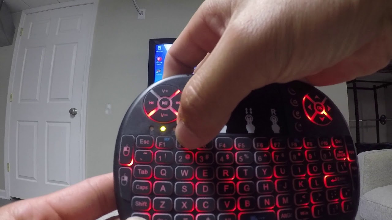 Bluetooth Keyboard Trackpad HTPC Backlit eBay