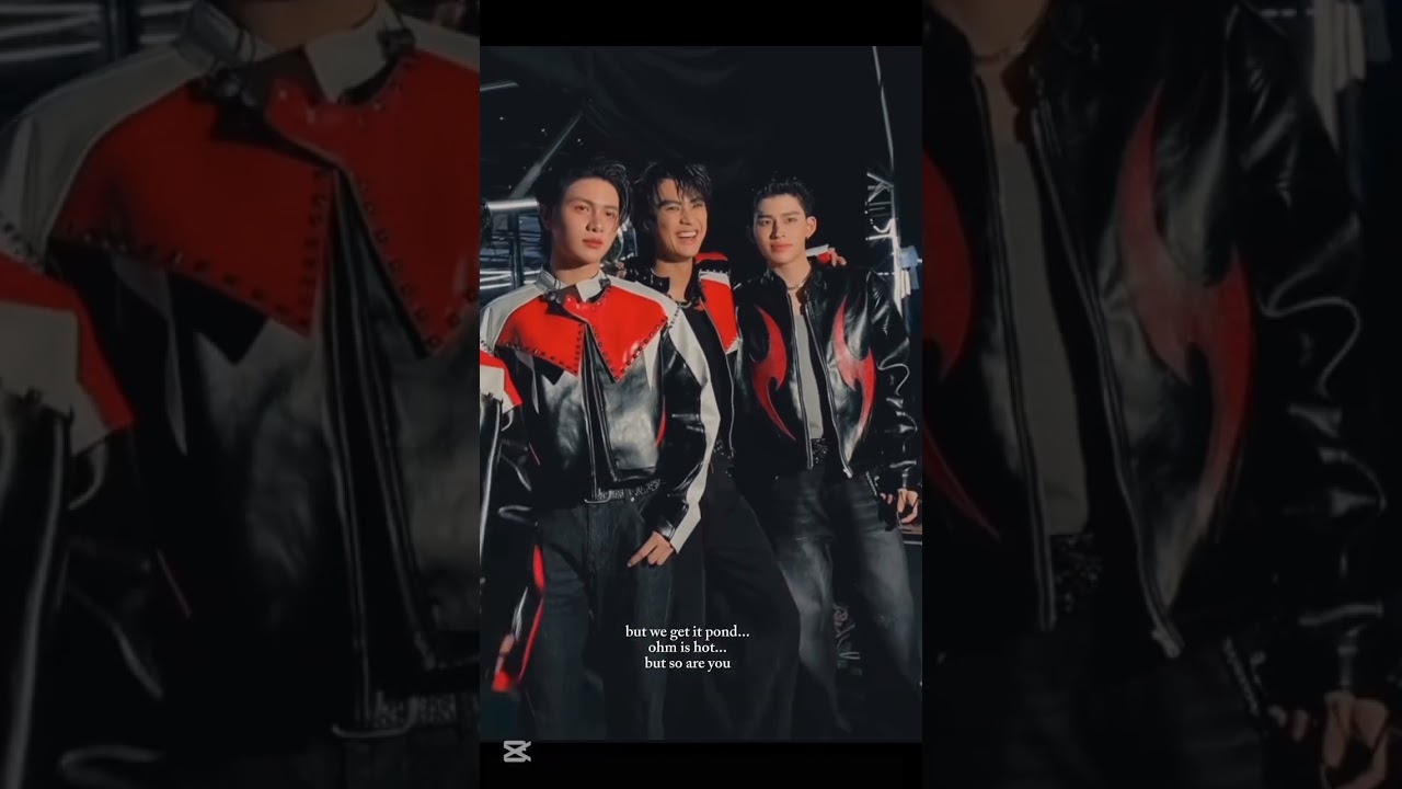pond's eyes on ohm pawat giving an insane love of 